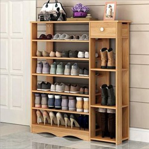 ALLAN CLASSIC SHOE RACK – BROWN