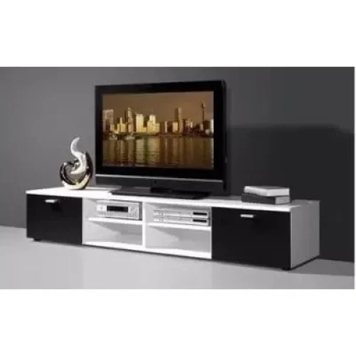 Allim  White  TV Stand