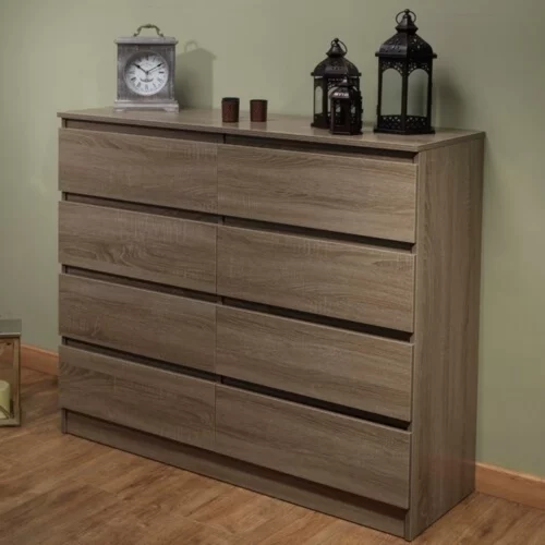 VENSKYI – Rustic Brown Contemporary Chester Of Drawer